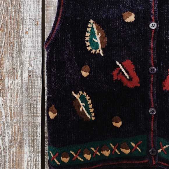 Vintage Knit Sweater Vest - Picture 4 of 4